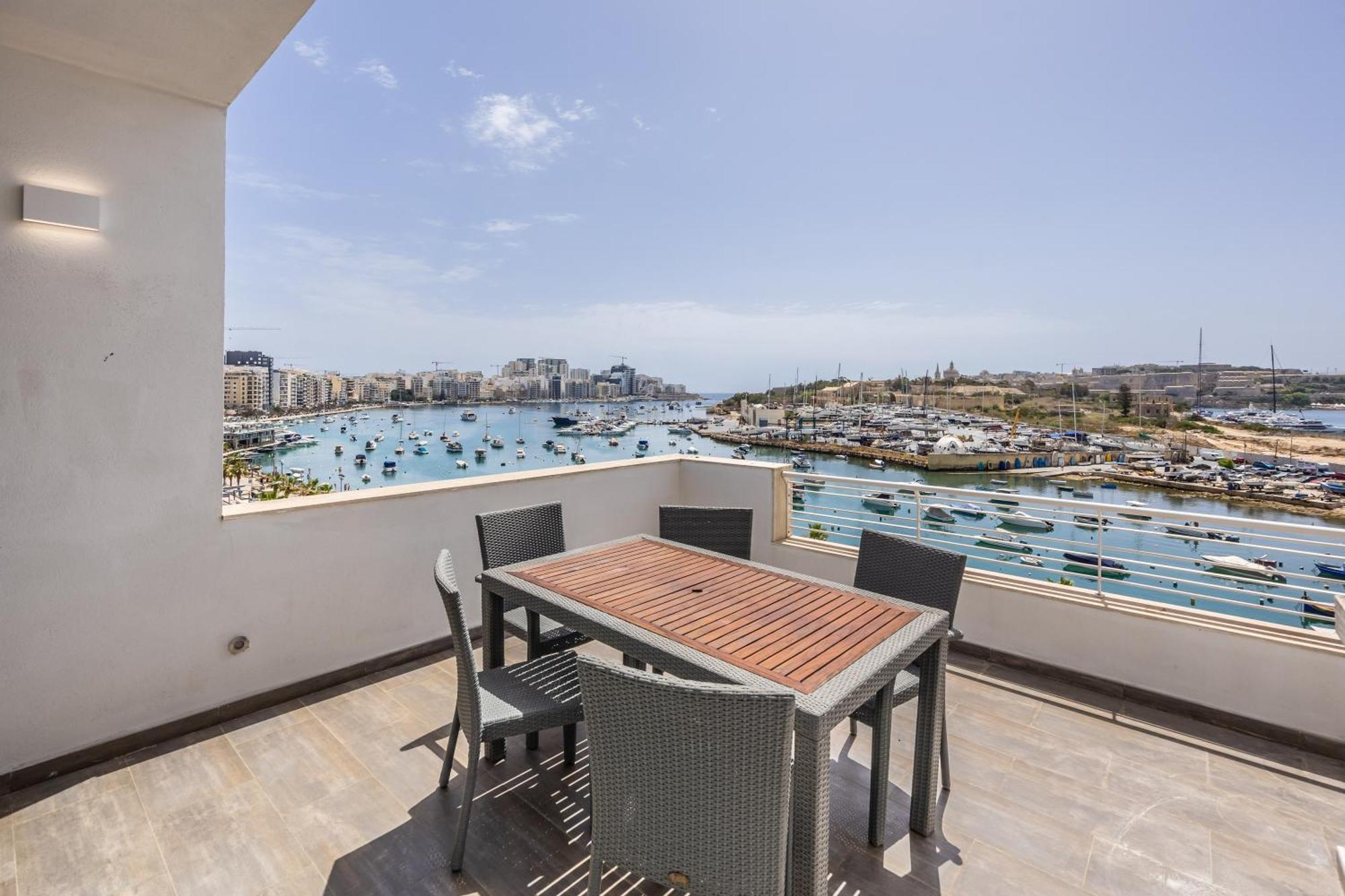 New Duplex Penthouse W Breathtaking Views By Sf Homes Gzira Екстер'єр фото